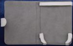 Кожаный чехол-обложка для PocketBook 515 Белый