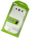 Чехол Partner для Samsung Galaxy S3 flip обложка Белый