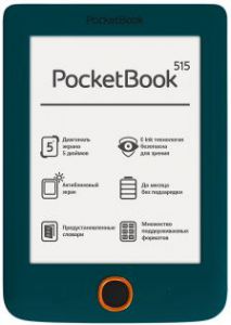 PocketBook 515 Dark Green цвет Морской Волны зеленый