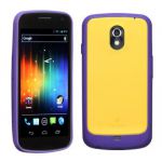 Чехол Galaxy Nexus SGP Ultra Hybrid Черный Желто-Фиолетовый